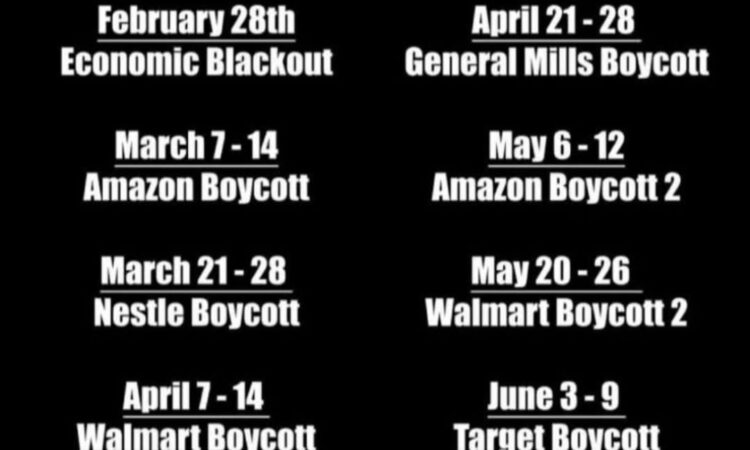 Each of us can do a little something-it all helps! Forbes Magazine said Walmart and Target lost substantially on the first blackout day