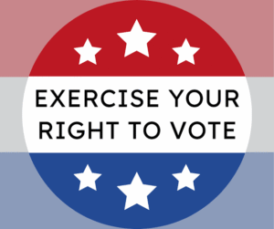 Exercise Your Right To Vote!