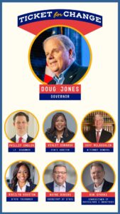 Doug Jones Ticket For Change