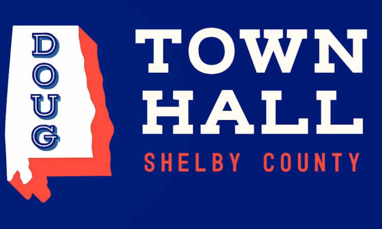 About this event Join us for a public Town Hall as Doug Jones comes to Shelby County to listen directly to community members and hear what’s on your mind. Whether [&hellip;]